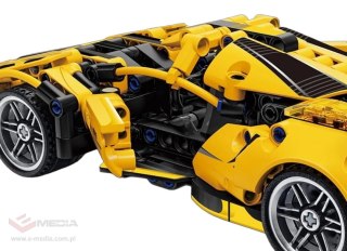 Klocki Auto Sportowe Żółte 422el.