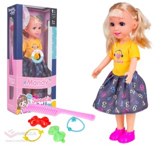 Lalka Mandy + Akcesoria