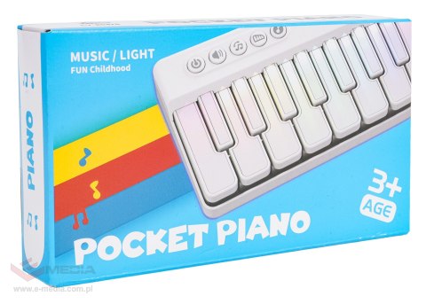 Mata Muzyczna Pianinko Białe