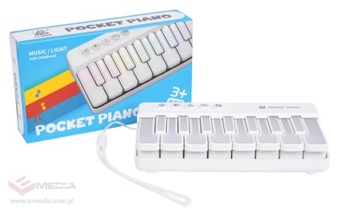 Mata Muzyczna Pianinko Białe