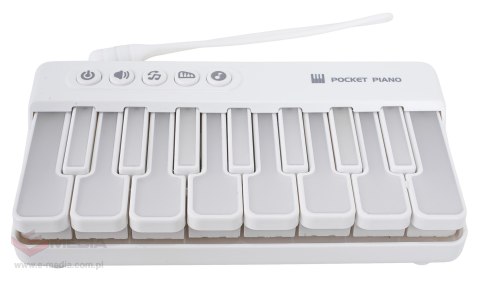 Mata Muzyczna Pianinko Białe