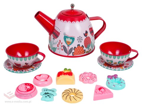 Metalowy Zestaw do Herbaty