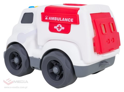 Pojazd Ambulans z Funkcją Świateł i Dźwięku