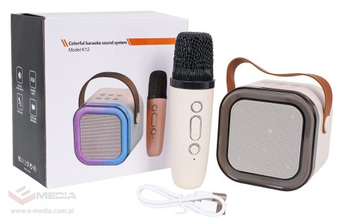 Zestaw Karaoke Mikrofon i Głośnik