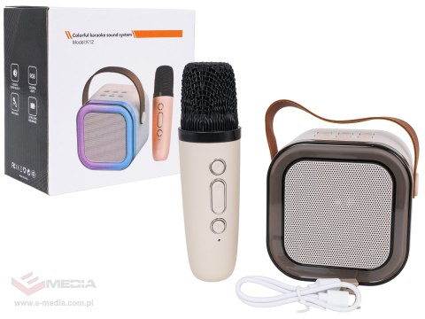 Zestaw Karaoke Mikrofon i Głośnik
