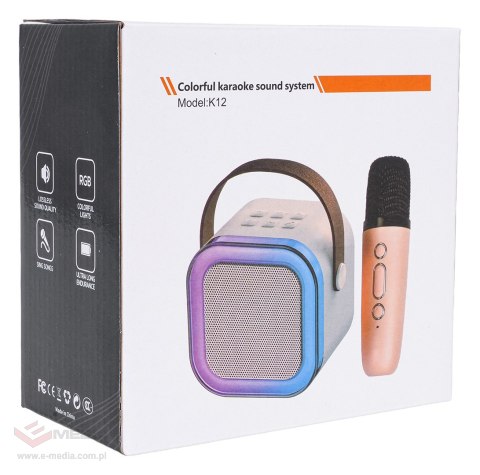 Zestaw Karaoke Mikrofon i Głośnik