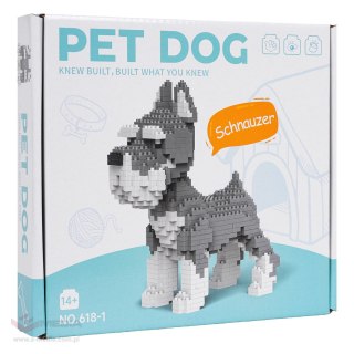 Zestaw Klocków 800el. Sznaucer