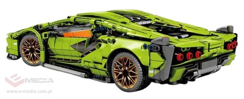 Zestaw Klocków Auto Sportowe Zielone 470el.