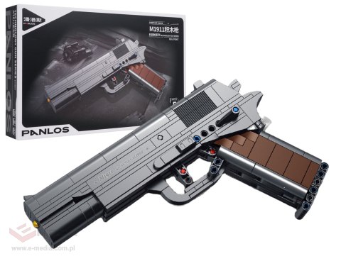 Zestaw Klocków Militaria Pistolet 333el.