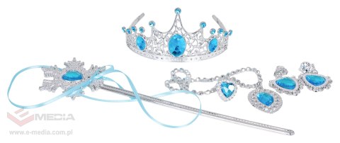 Zestaw Małej Księżniczki + Niebieska Sukienka