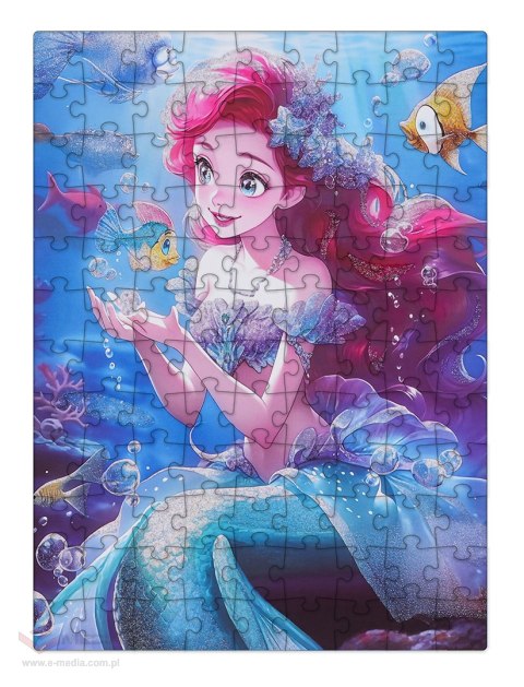 Zestaw Puzzli 100el. Syrenka