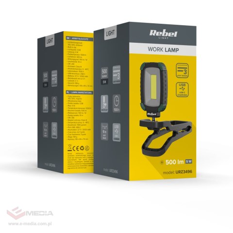 Lampa warsztatowa LED Rebel