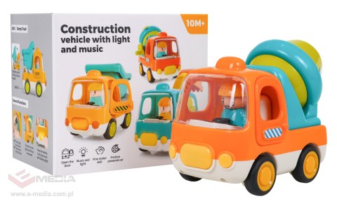 Pojazd Betoniarka Dla Najmłodszych