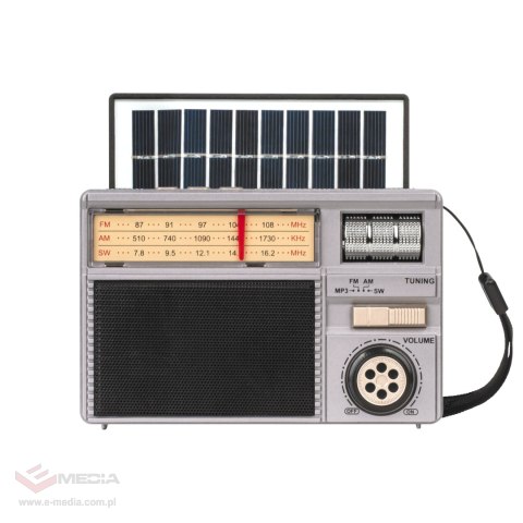 Radio przenośne analogowe solarne Kruger&Matz model KM0831