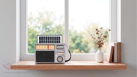 Radio przenośne analogowe solarne Kruger&Matz model KM0831