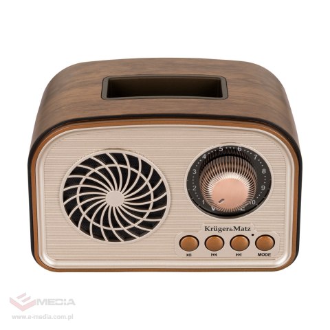 Radio przenośne analogowe solarne Kruger&Matz model KM0834