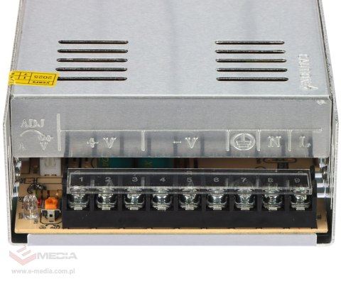 ZASILACZ IMPULSOWY 12V/30A/P