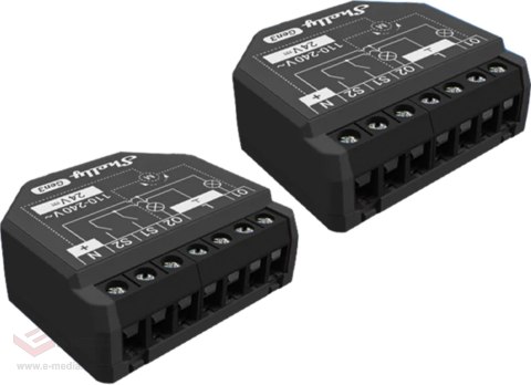 Sterownik SHELLY 2PM Gen3 Wi-Fi/Bluetooth 2 szt.