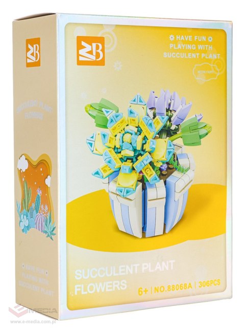 Zestaw Klocków Kwiaty 306el.
