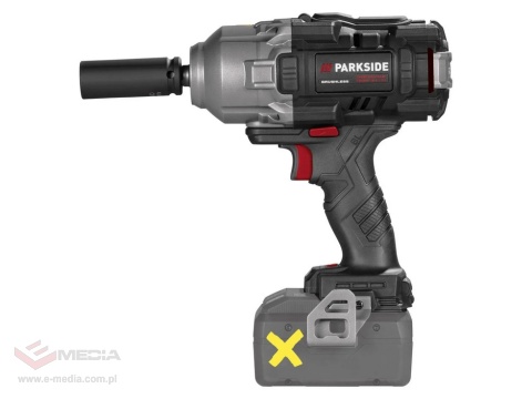 Akumulatorowy klucz udarowy, 20 V, PASSP 20-Li C4 (bez akumulatora i ładowarki)