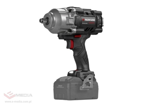 Akumulatorowy klucz udarowy, 20 V, PASSP 20-Li C4 z smart akumulatorem 20V 8Ah i ładowarką