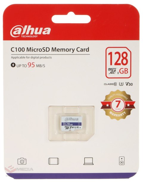 KARTA PAMIĘCI TF-C100/128GB microSD UHS-I, SDXC 128 GB DAHUA