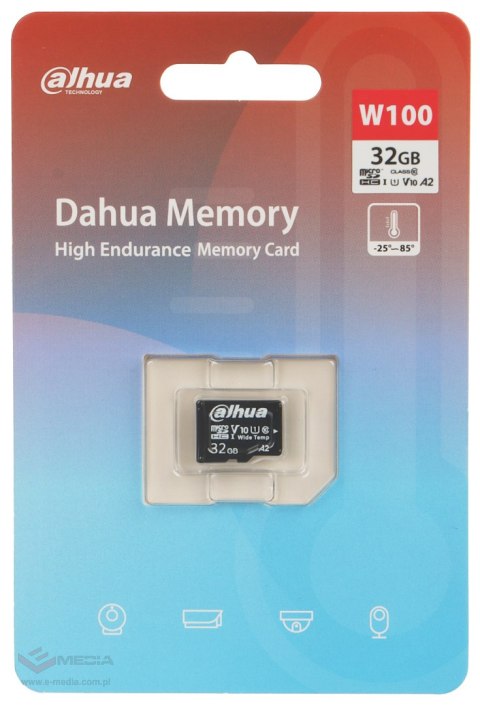 KARTA PAMIĘCI TF-W100-32GB microSD UHS-I, SDHC 32 GB DAHUA
