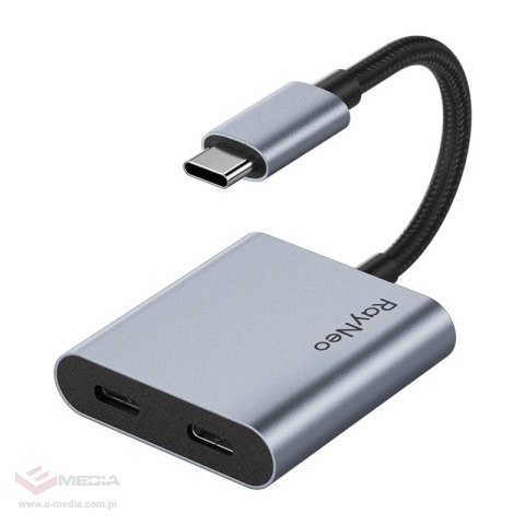 Adapter RAYNEO USB-C PD 100W 4K@60Hz