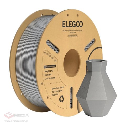 Filament ELEGOO PLA+ 1kg (szary)