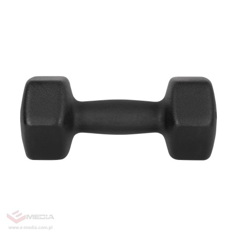 Hantelki żeliwne neoprenowe HEX 2x8kg, REBEL ACTIVE