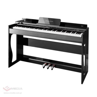 Pianino cyfrowe Kruger&Matz KMDP-135 , kolor czarny połysk