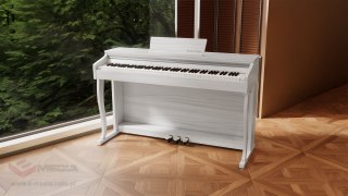 Pianino cyfrowe Kruger&Matz KMDP-155 , kolor biały