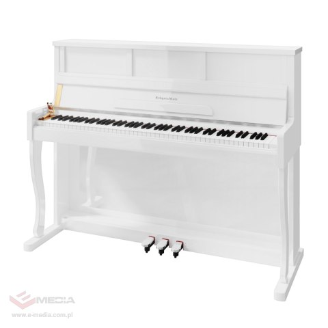 Pianino cyfrowe Kruger&Matz KMDP-755 , kolor biały połysk