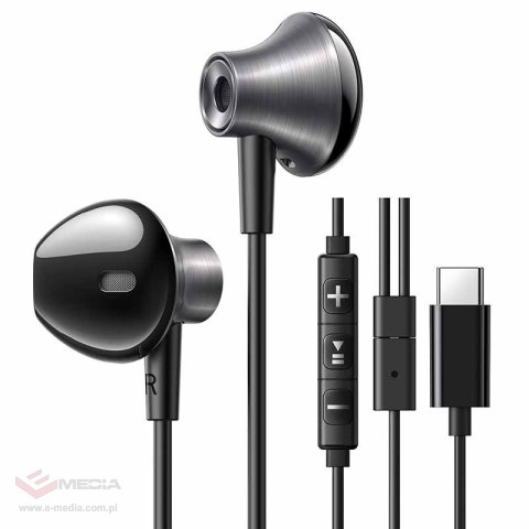 Słuchawki przewodowe UGREEN EP106 USB-C (czarne)