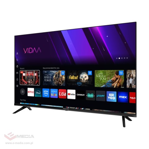Telewizor Kruger&Matz 43" FHD smart DVB-T2/S2 H.265 Hevc