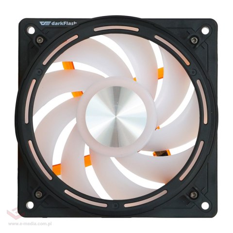 Wentylator DARKFLASH DE8 5V ARGB (czarny)