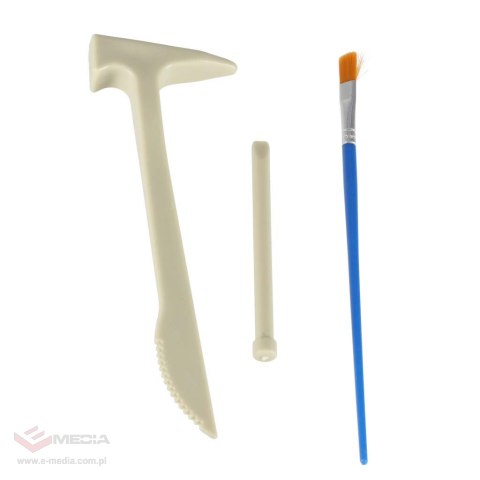 Dinozaury wykopaliska jajko XL dinozaura 12 figurek zestaw archeologiczny