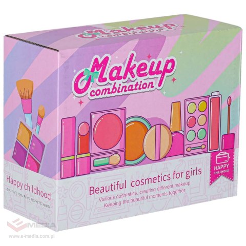 Kuferek zestaw kosmetyków do makijażu i paznokci makeup dla dzieci 22 elementy