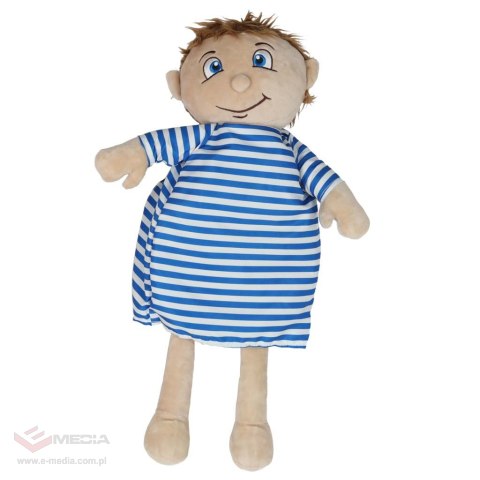 Lalka maskotka nauka anatomii chłopiec