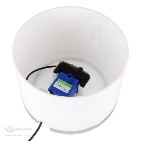 Poidełko fontanna dla psa kota zwierząt automatyczne poidło LED USB 2,4l filtr czyszczący
