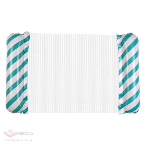 Materac dmuchany plażowy hamak wodny leżak fotel krzesło do pływania basenu niebieski