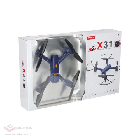 Dron RC Syma X31 kamera HD 2,4GHz GPS 5G
