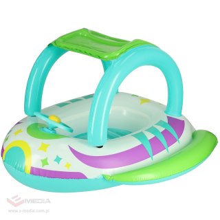 Kółko do pływania koło dmuchane z kierownicą pontonik dla dzieci z siedziskiem BESTWAY 34149