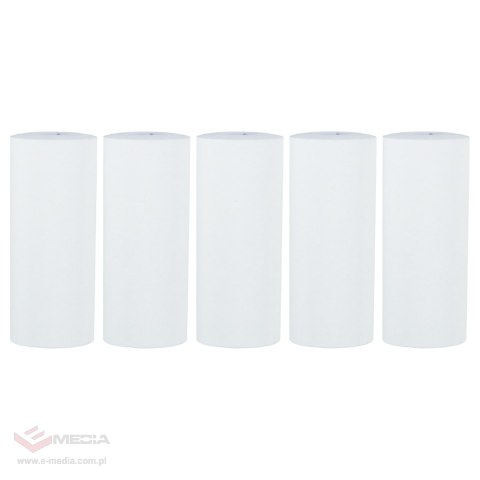 Rolki termiczne papier do drukarki aparatu natychmiastowego 5,7cm x 4,5m 5 sztuk