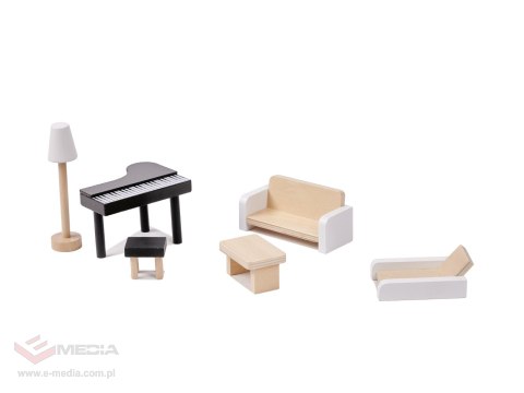 Domek dla lalek drewniany LULILO FLORO boho LED 78cm