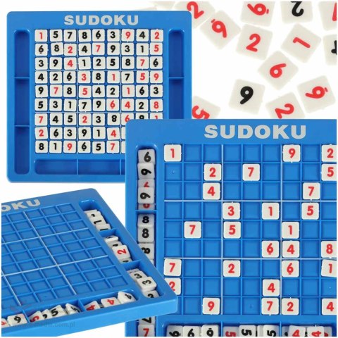 Gra logiczna liczbowa łamigłówka sudoku