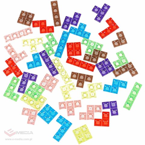 Gra logiczna układanka z klocków stojąca