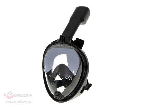 Maska do snurkowania pełna składana L/XL czarna