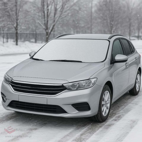 Mata osłona na szybę antyszronowa przeciwsłoneczna samochodowa na przednią szybę