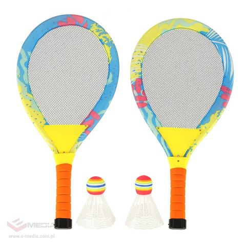 Rakiety tenisowe świecące LED + lotki